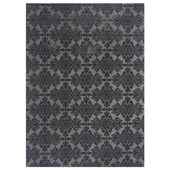 A4 Black on black flock small print