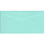 Colourful Cyan Blue envelope DL