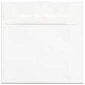 Via White envelope 130mm Square