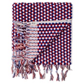 MAYDE Rainbow Towel: Blue + Red