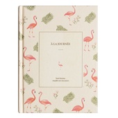 O-Check Design Graphics Flamingo Notebook