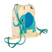Elephant Drawstring Bag