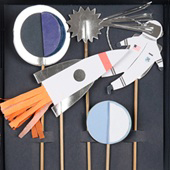 Meri Meri Space Cake Topper