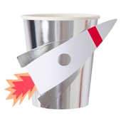 Meri Meri Space Rocket Party Cups