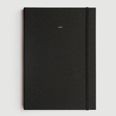Milligram Linen B5 Notebooks: Black