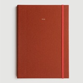 Milligram Linen B5 Notebooks: Terracotta