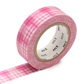  MT Masking Tape: Check Light Pink
