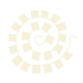 Muskhane Felt Flag Garland: Natural