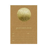 Alex Mae Fill-in Invitations: Dahlia Gold
